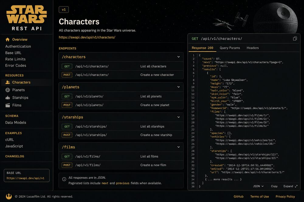 Projeto Star Wars API